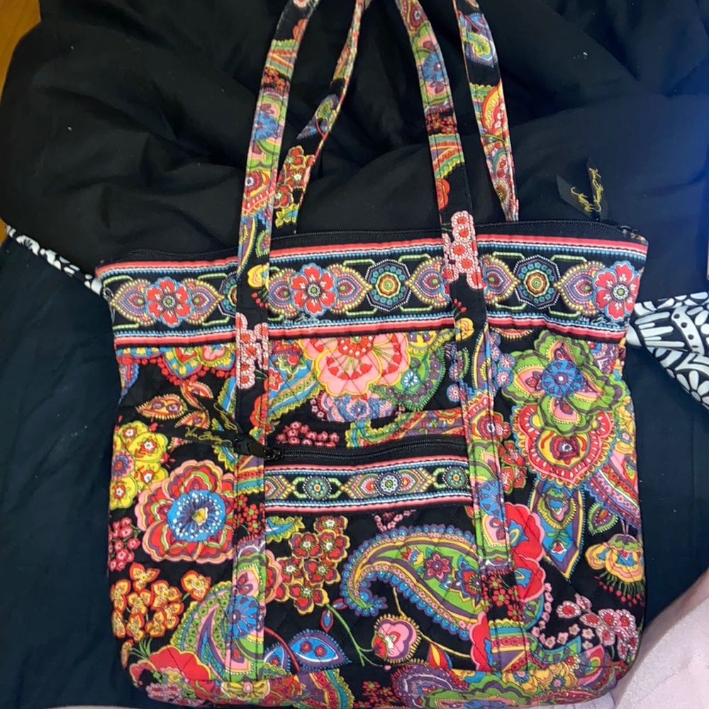 Vera Bradley Multicolor Paisley Tote Bag